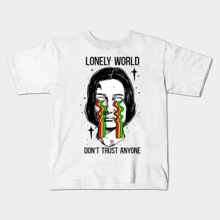 Lonely World Kids T-Shirt